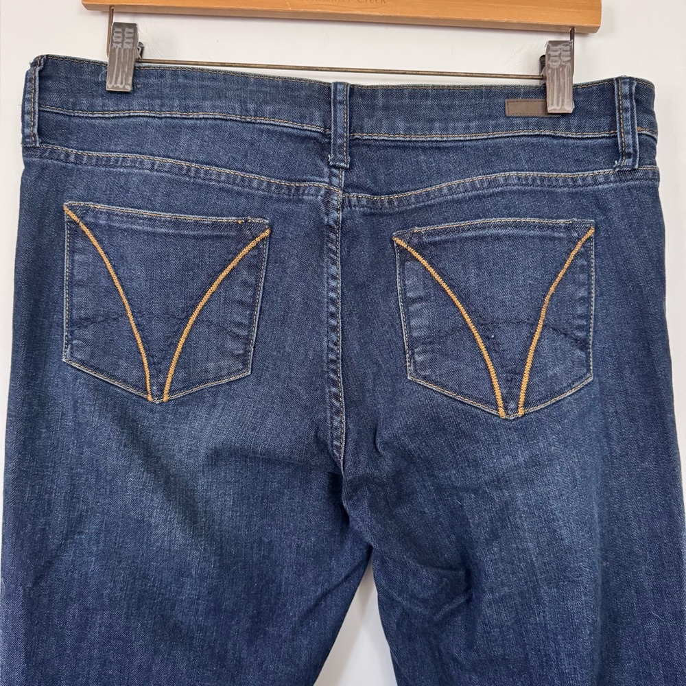 KUT from the Kloth Farrah Baby Bootcut Jeans - Size 10 EUC medium to dark wash - Picture 3 of 8